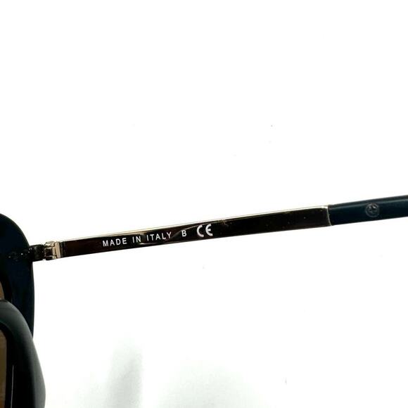 Chanel Cat‑Eye Mirrored Sunglasses – Black Acetate, CC Logo Temples with Case - Picture 9 of 10